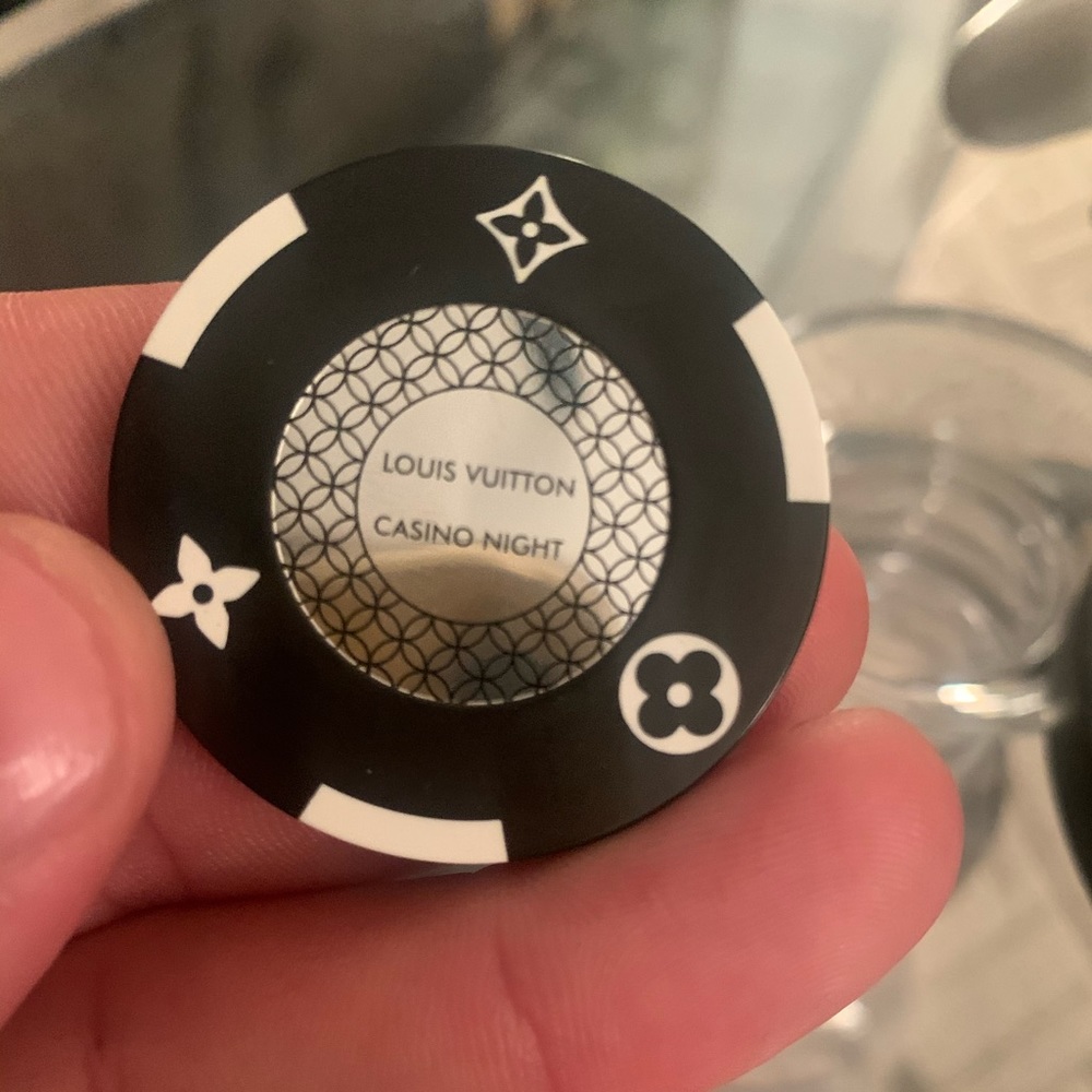 Rare Louis Vuttion Poker Chip